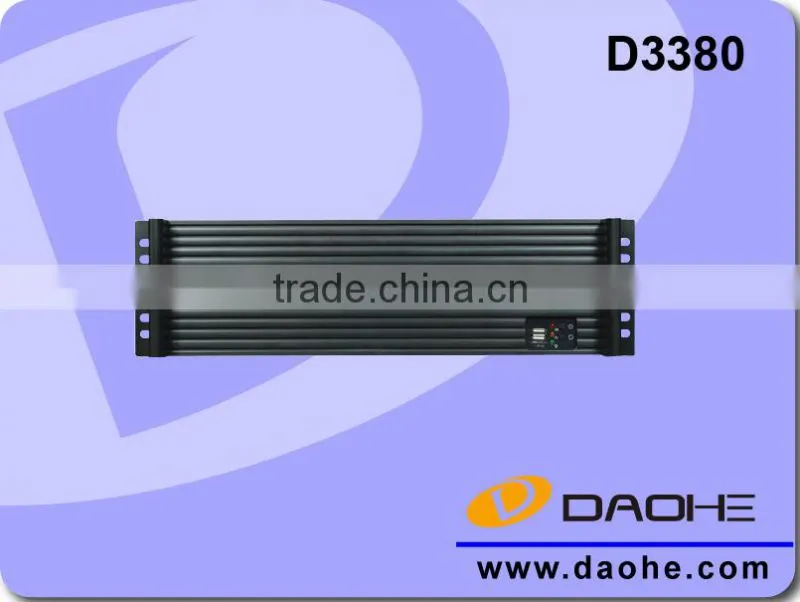 3U NON-HOTSWAP RACK-MOUNT Aluminium SERVER CHASSIS CASE D3380