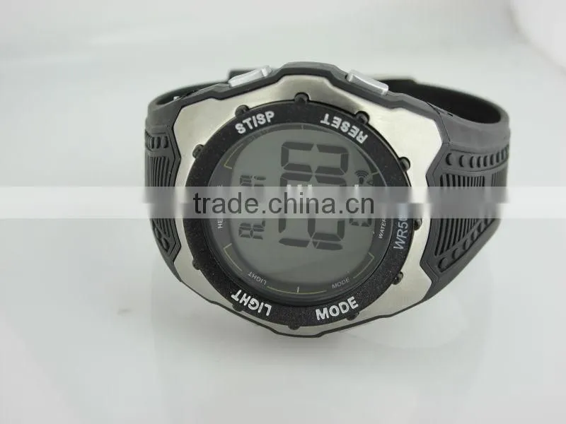 Fashion heart rate watch with chest band