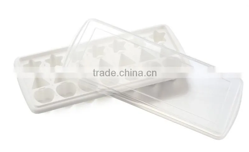 6 X Ice Mold Maker Orange shap ice cube tray Popsicle Mold