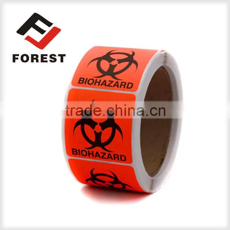 Cosmetics adhesive sticker, paper rolled label, round adhesive stickers