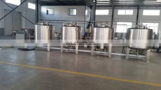 Customized Professional pasteurizated milk processing plant pasteurised line oat production
