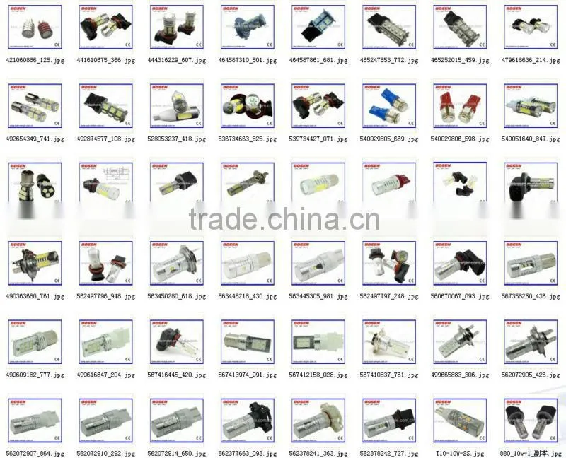 led auto bulb W5W T10 194 10smd 5630 side marker light,board light