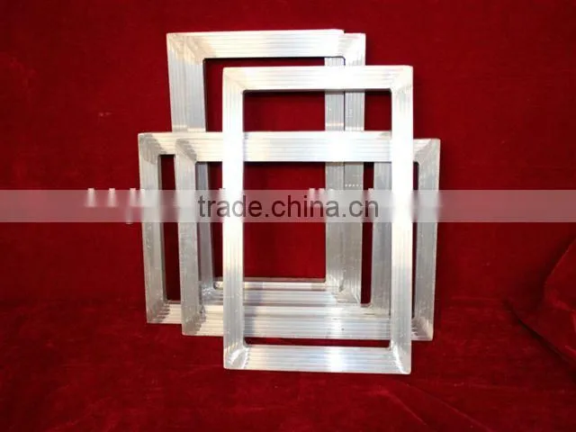 china new product silk screen printing machine aluminum frame with mesh