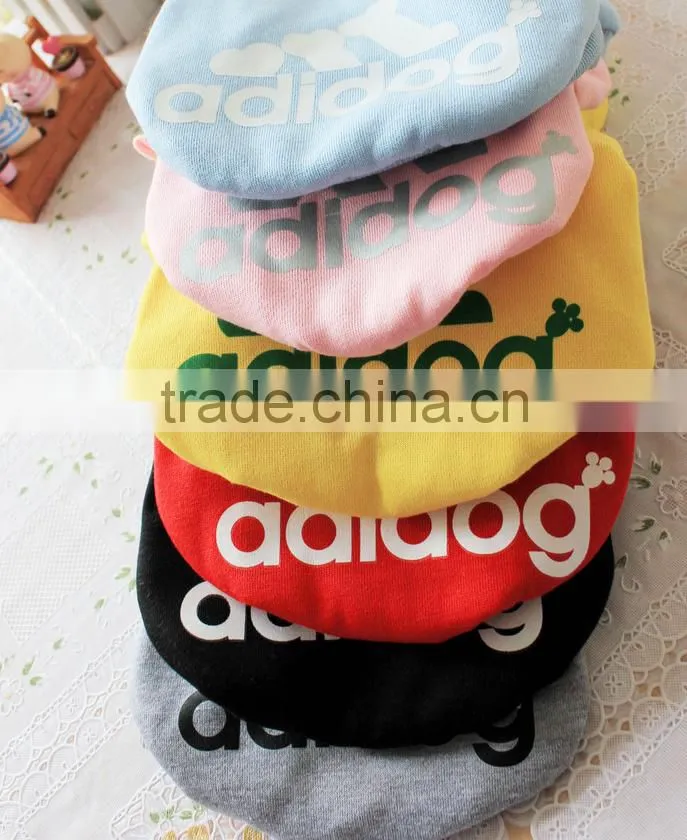 Small quantity supply adidog pet clothes for dog