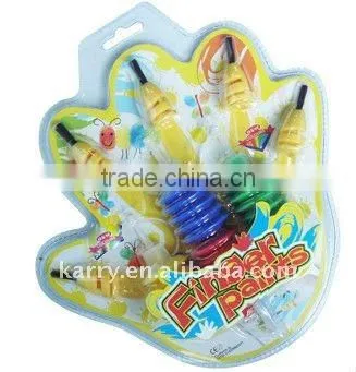 2ml-6c with brush finger paint set