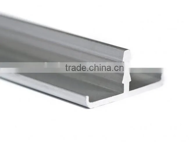 Small aluminum extrusion profile for decoration T shape profile