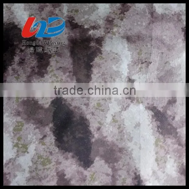 Waterproof 600D Polyester PVC Coated Oxoford Fabric In Camouflage Print For Bags/Luggages/Shoes/Tent Using