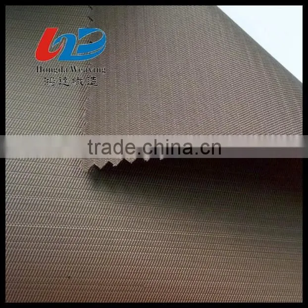 Polyester Dobby Twill Woven Fabric With PU/PVC Coating For Bags/Luggages/Shoes/Tent/Garment Using