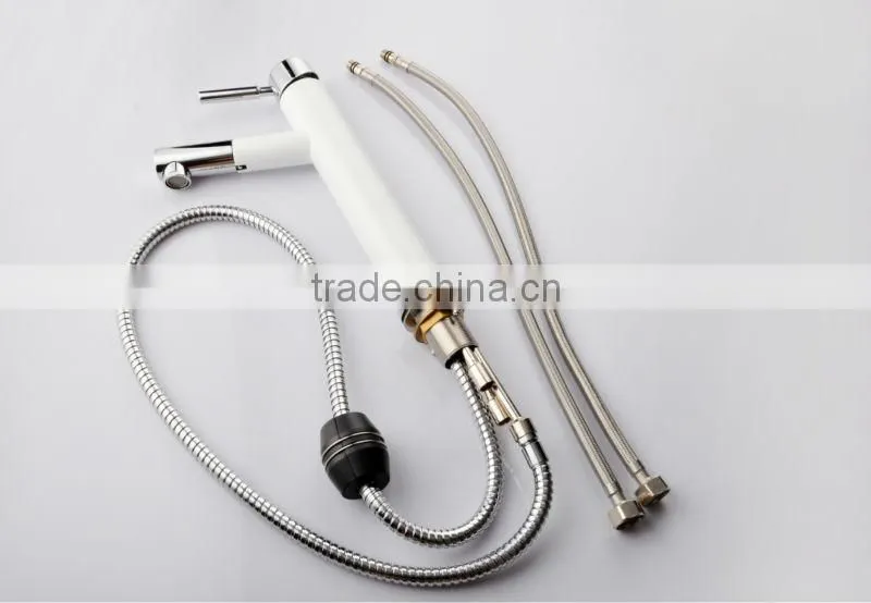 2014 hot sale baking finish single lever bathroom faucet