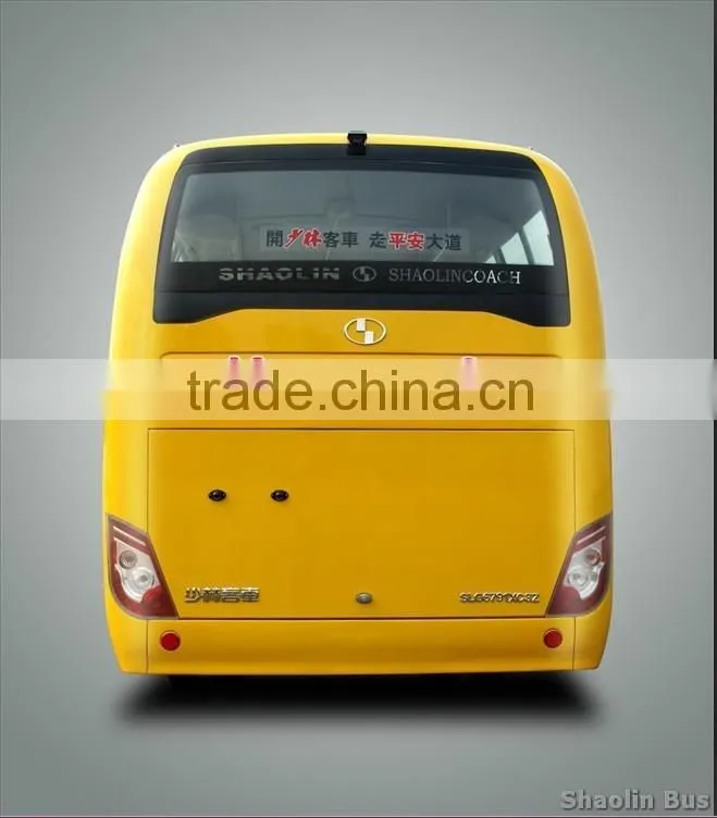 shao lin 8M primary school bus 3+2 seats with folded seats