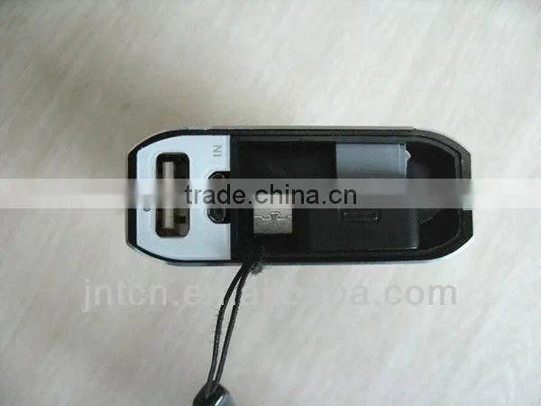 Two-in-one cable + Dual output +Diamond +5600mah POWER BANK