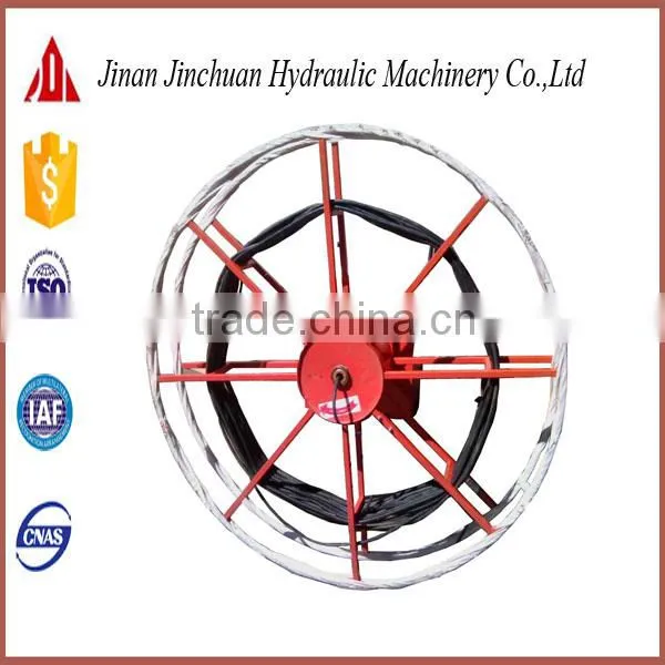 CE approved rotary guide hydraulic elevator