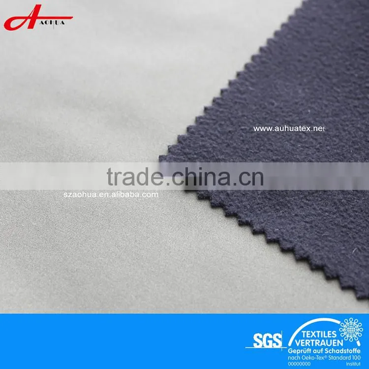 waterproof breathable laminated fabric bonded polar fleece for outdoor sportswear