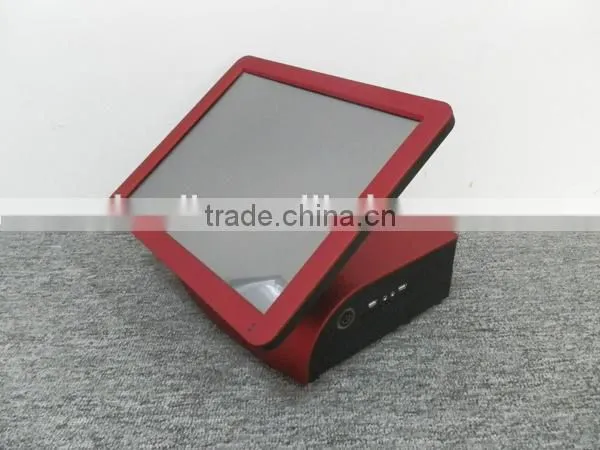 DTK-POS1578 Red Color OEM Accepted 15 Inch LED Touch POS System