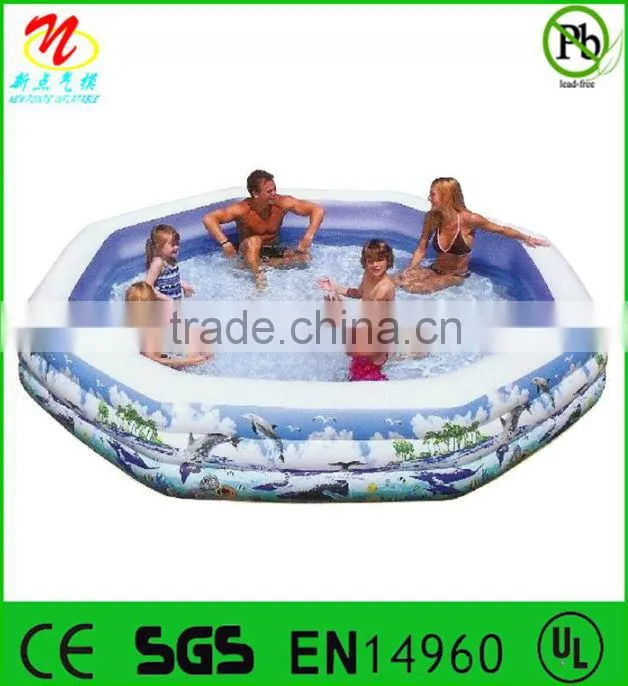 Amazing backyards inflatable swimming pools for kids and adults