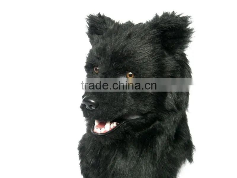 Moving Mouth Animal Mask For Kids , Ood Mask Realistic Animal Mask Adult Party Halloween Mask