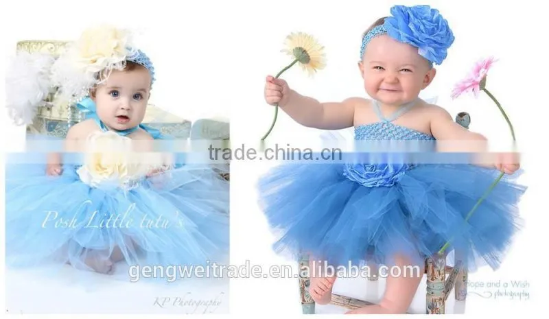 2015 Infant Baby Girls Tutu Dress Cute Baby Birthday Party Dress European Festival Girl Dress