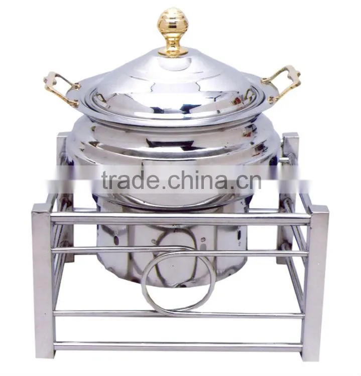 Steel Cheffing Dish, Wedding & Party utensils, food serving dish, hot keeping dish, Catering item, Hotel & Restaurant utensils