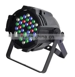 36x3w led par light stage led par light 7CH DMX512 high brightness RGB color mixing