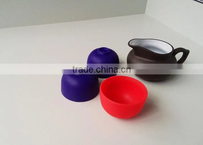 100% Food grade silicone cup of tea, FDA small silicone tea cup factory directe