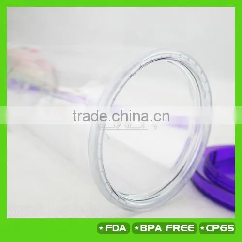 16OZ Double Wall Plastic cup W Removable Bottom ,2014 NEWS!