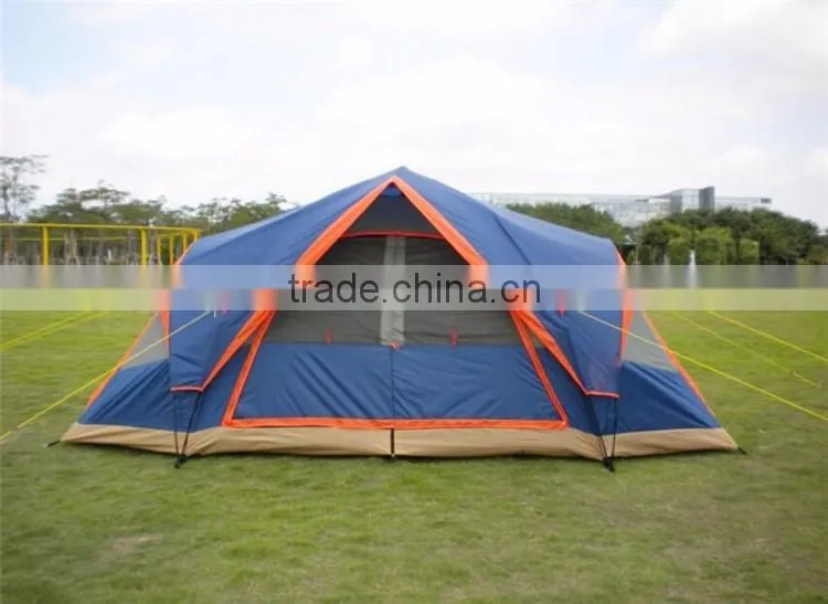 Military Waterproof Family Camping Portable Canopy Cheap House Extra Large Camping Wholesale Tents