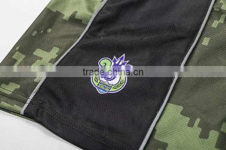 cheap price unisex submation reversible camo basketball uniform with cap
