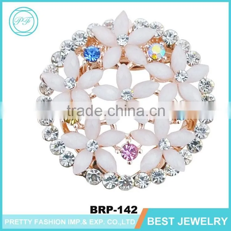 Latest Luxury Style Rhinestone Butterfly Brooch For Clothes Decoration