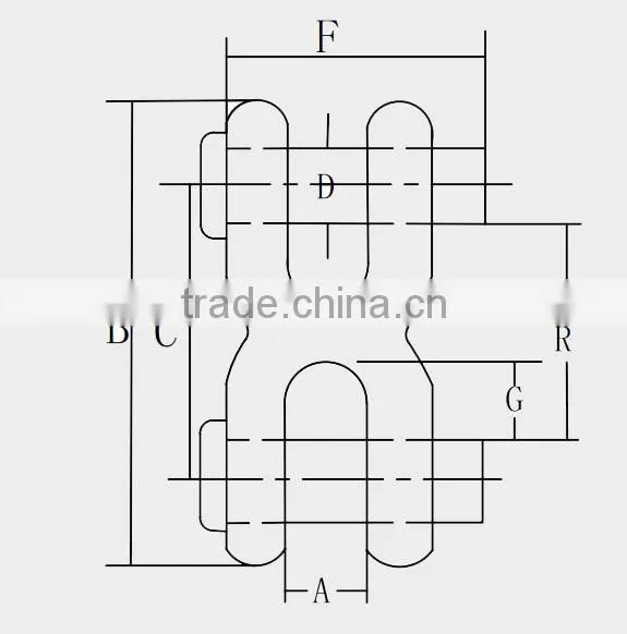 Alloy Steel S-249 Twin Clevis Links