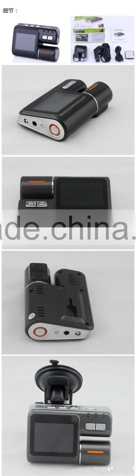 HD 720P Dash DVR Car Styling Dvrs Video Camera Recorder Crash Camcorder G-sensor Car Dvr i1000