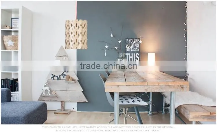 Modern wood pendant light chinese lantern pendant lighting JK-8005B-21 LED pendant Light