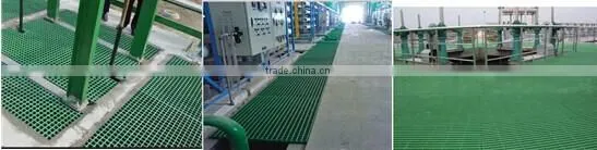 "Fiberglass Reinforced Plastic grating Ladders with Cage "