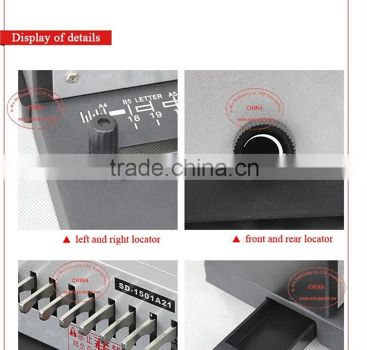 For office use comb binder