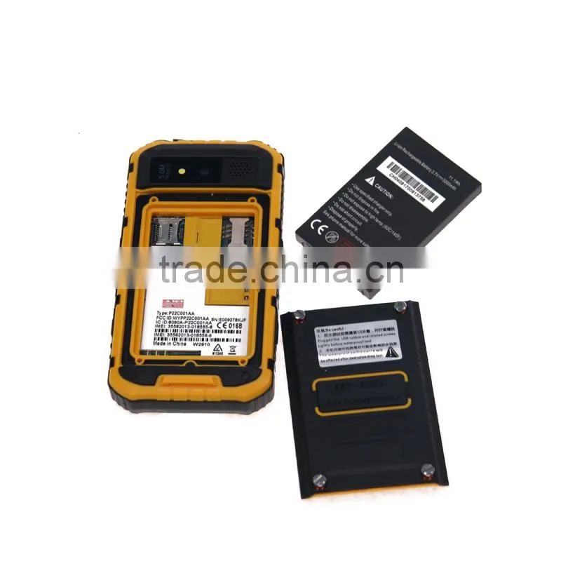 High configuration android smart phone android IP68 waterproof rugged phone