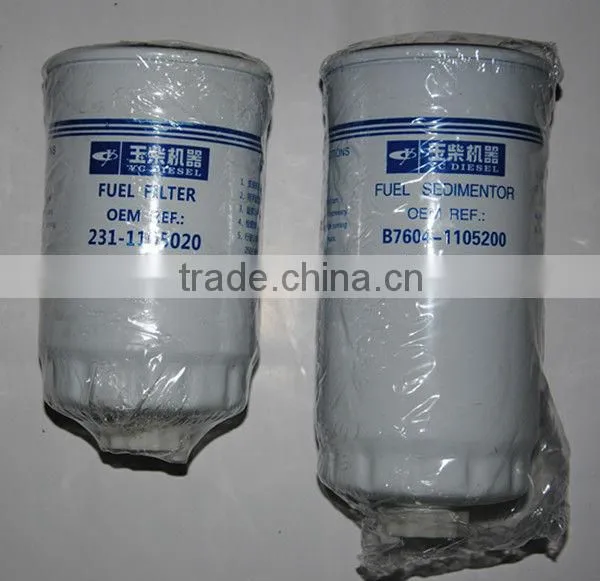 YuChai Engine parts B7604-1105200 FUEL SEDIMENTOR
