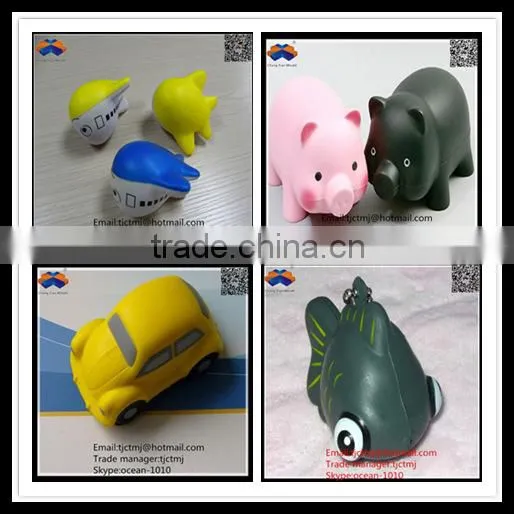 Colorful customized cheap sponge foam toys