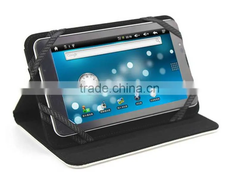 Popular products PU leather Universal case with silicon holder for 7inch/7.85inch/9inch/10.1inch tablet pc