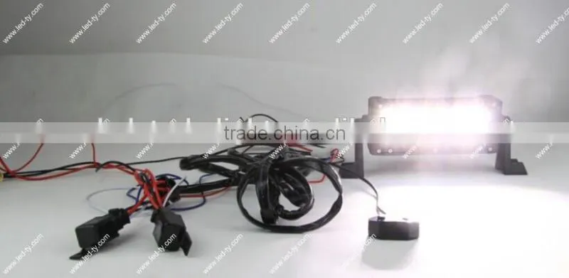 Super Bright 7.5'' LED Driving Light Bars Amber and White LED Light Bar 36w LED Work Light Bar