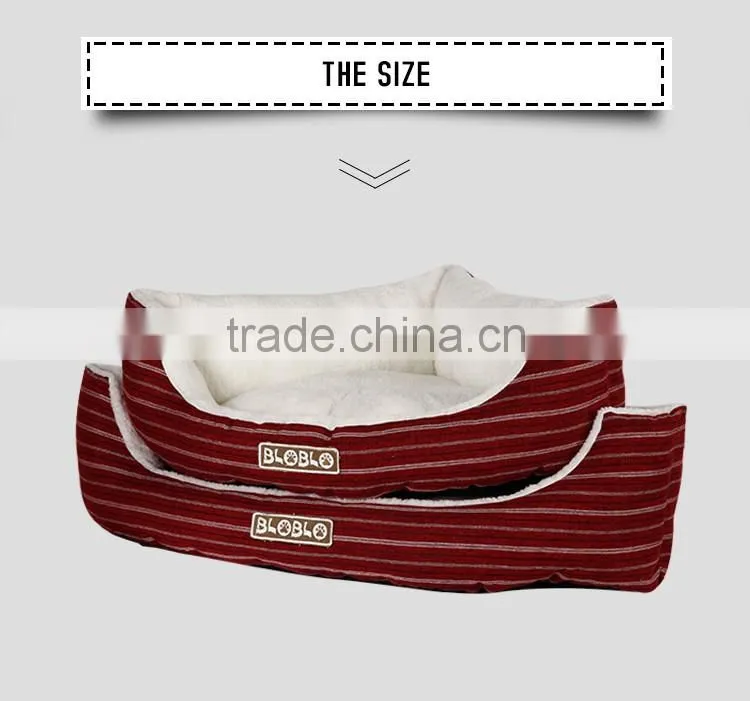 Comfortable pet dog bed triangle shape with high quality