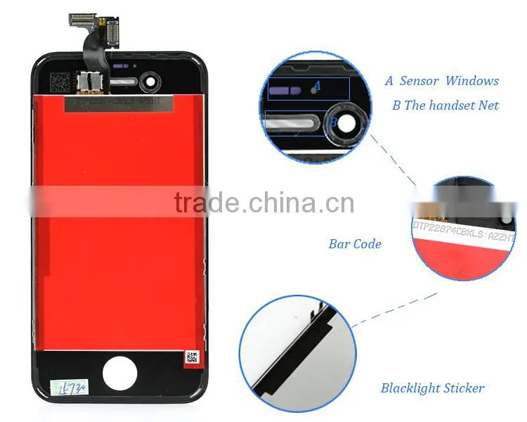 2015 Alibaba Trade Assurance best price replacement original parts for iphone 4s