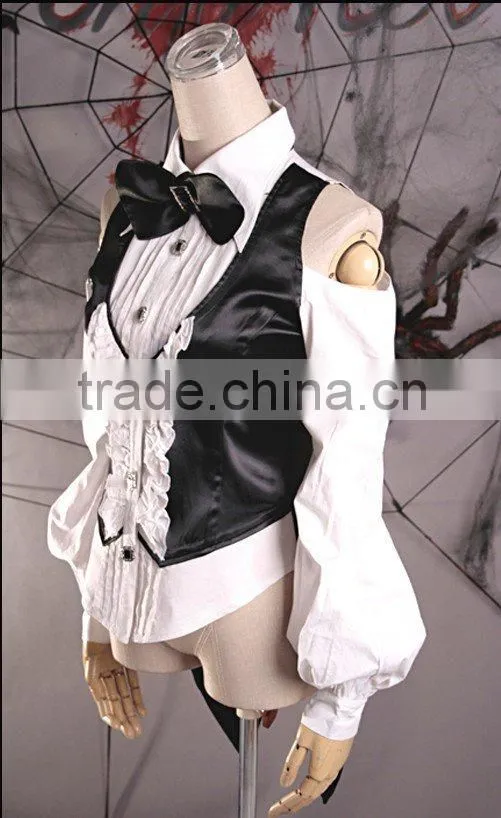 PUNK RAVE Gothic Swallowtail blouse Y-243