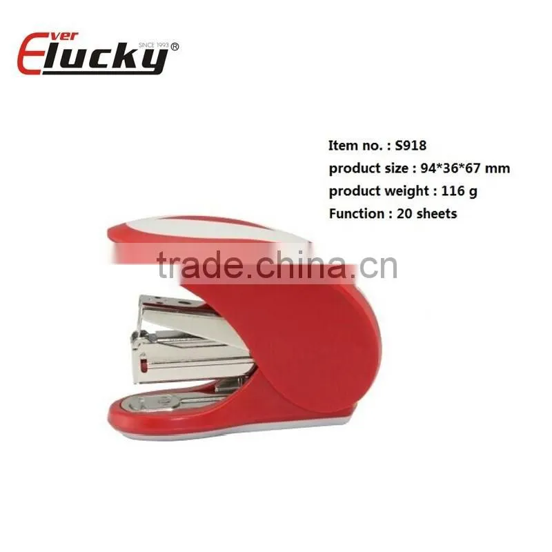 New arrival mini power saving stapler for 20 sheets