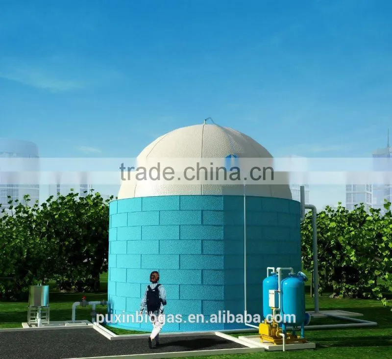 PUXIN recycle small sewage treatment plant machine for Slaughter house waste
