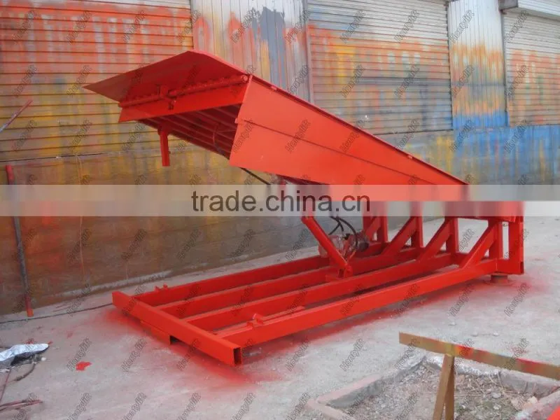 6T Stationary Hydraulic Dock Ramp Leveler