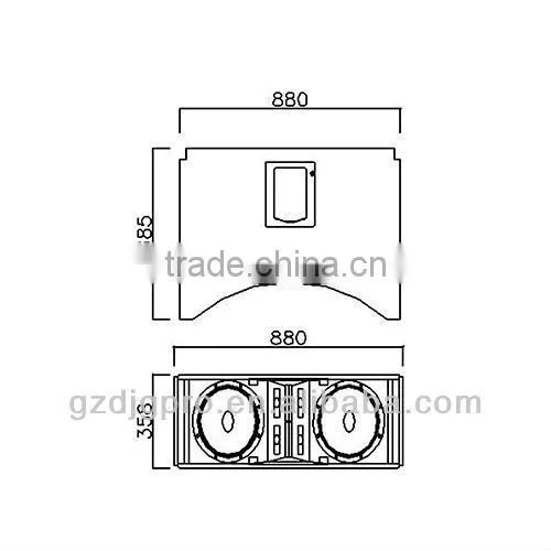 3 Way Line Array Module -LA3212
