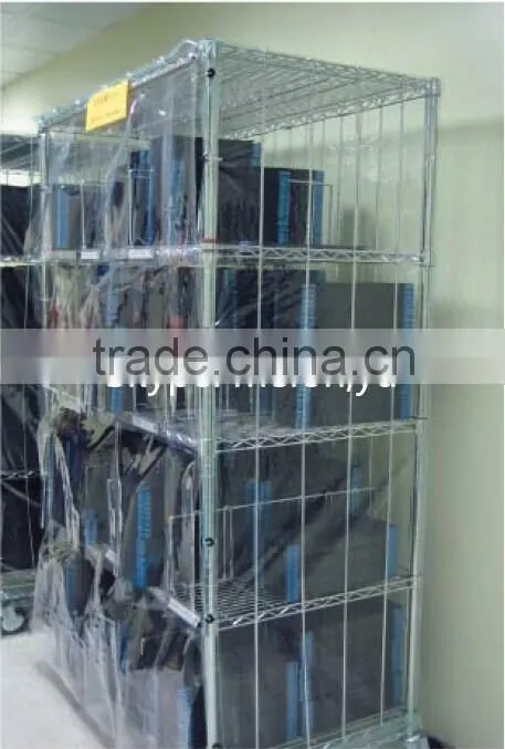 Chrome Wire Mesh Security Cage for Clean Room,Wire Shelving Cage