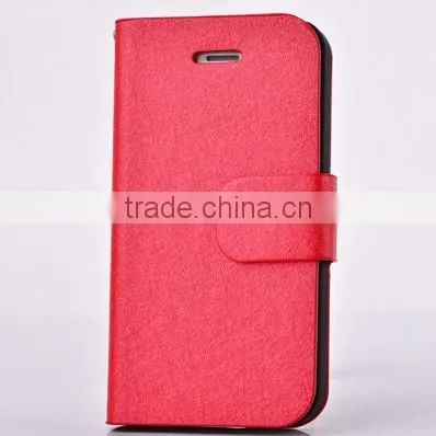 2013 Newest Fancy Silk Print Luxury Leather Mobile Phone Cases for iphone 4/4S/5 "11"