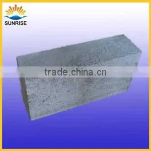 wear resistant fire brick skid rail block for steel furnace