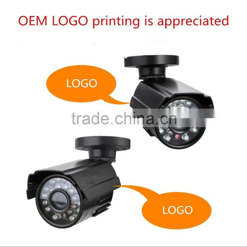 8CH CCTV System 720P DVR 4PCS 1200TVL IR Weatherproof Outdoor CCTV Camera Home Security System Video Surveillance Kits