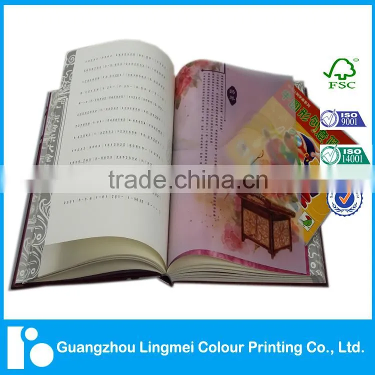 Hardbound book printing with top quality